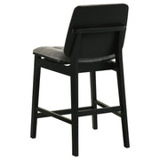 Decker 7-piece 70-inch Rectangular Counter Height Dining Set Grey and Black - 193958BLK-S7E