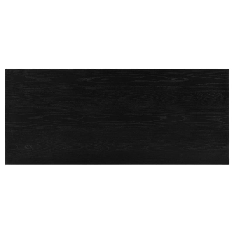 Decker 7-piece 82-inch Rectangular Dining Set Black - 193951BLK-S7G