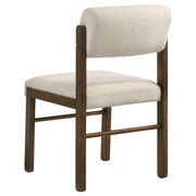 Decker 7-piece 82-inch Rectangular Dining Set Cream and Walnut - 193951WAL-S7B