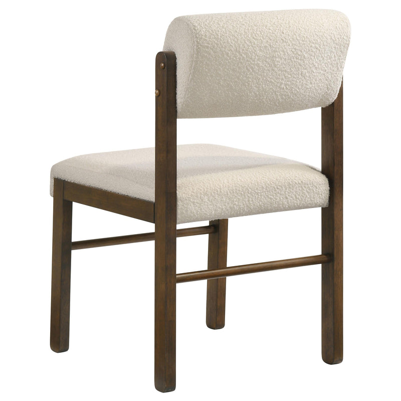 Decker 7-piece 82-inch Rectangular Dining Set Cream and Walnut - 193951WAL-S7B