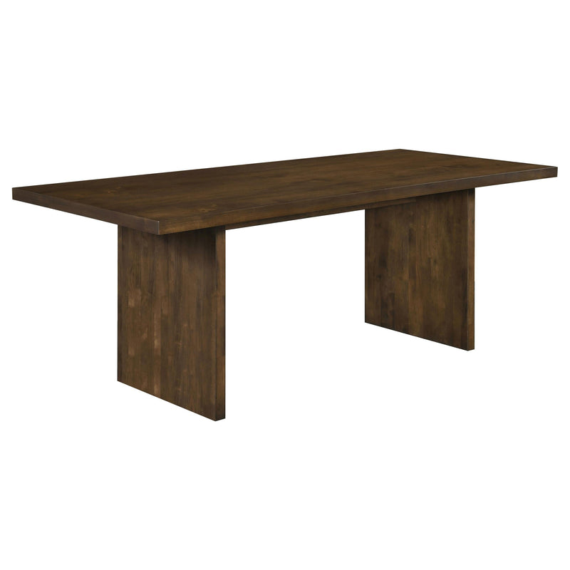 Decker 7-piece 82-inch Rectangular Dining Set Cream and Walnut - 193951WAL-S7D
