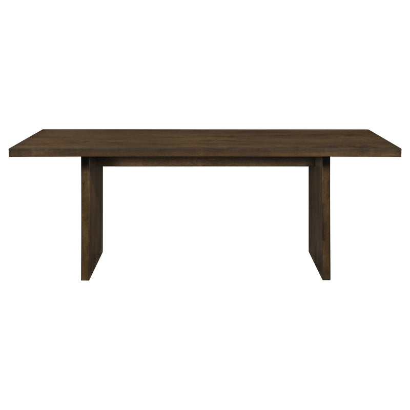 Decker 7-piece 82-inch Rectangular Dining Set Grey and Walnut - 193951WAL-S7E