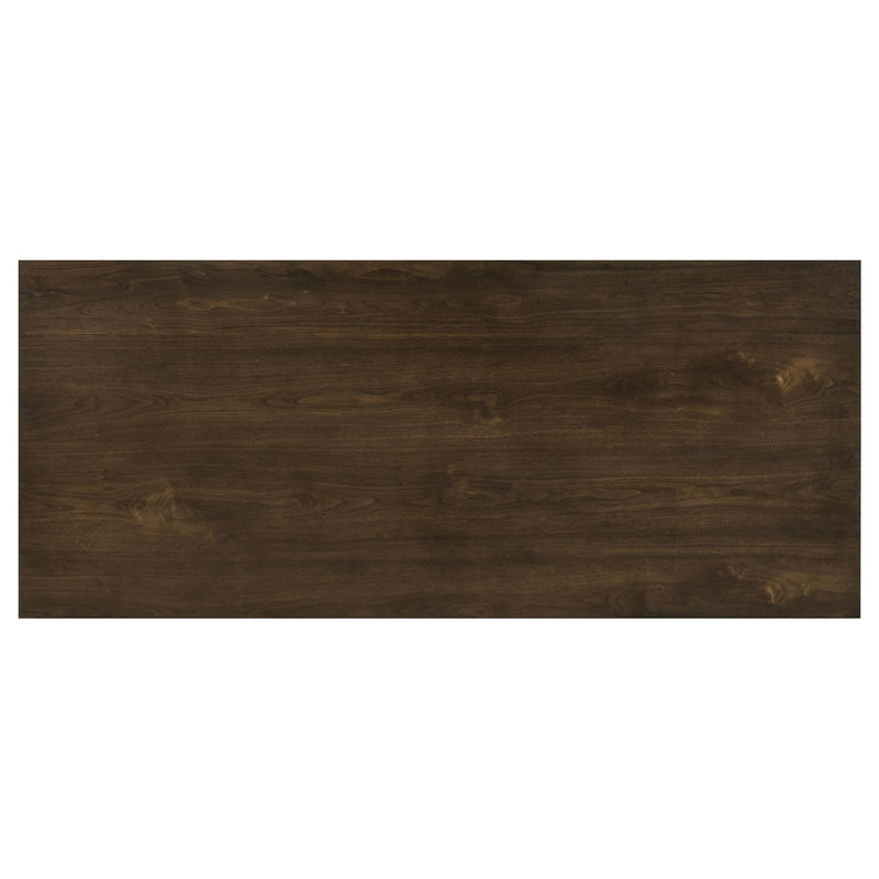 Decker 7-piece 82-inch Rectangular Dining Set Grey and Walnut - 193951WAL-S7E