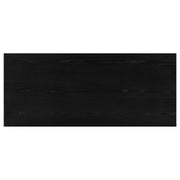 Decker 7-piece 82-inch Rectangular Dining Set Wheat and Black - 193951BLK-S7A
