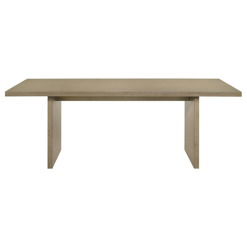 Decker 7-piece 82-inch Rectangular Dining Set Wheat and Natural Oak - 193951NAT-S7A