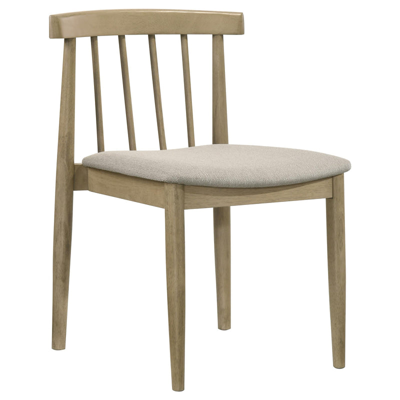 Decker 7-piece 82-inch Rectangular Dining Set Wheat and Natural Oak - 193951NAT-S7A
