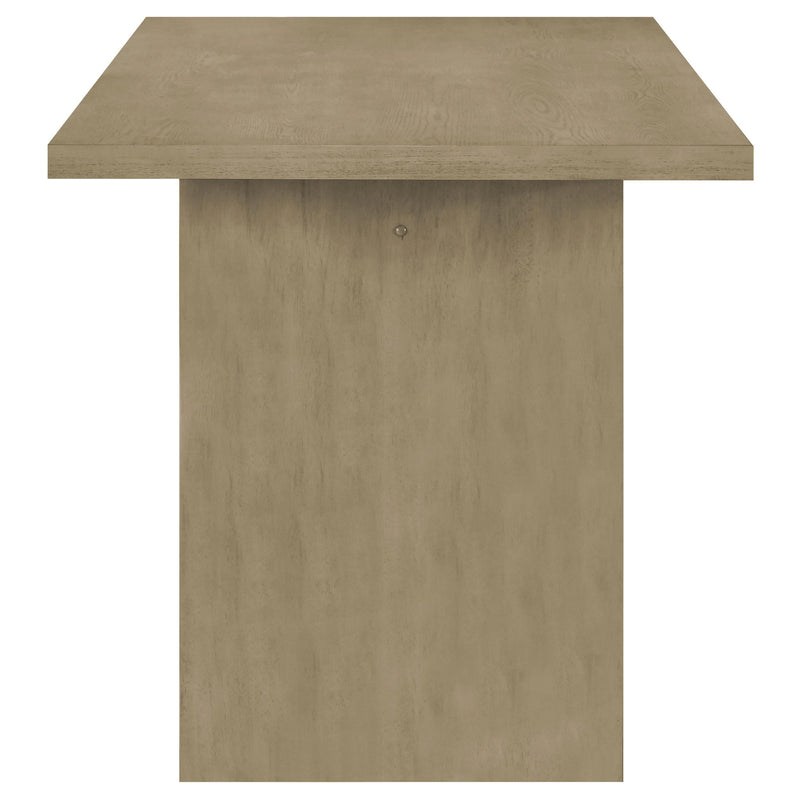 Decker 70-inch Rectangular Wood Counter Height Dining Table Natural Oak - 193958NAT