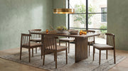 Decker 82-inch Rectangular Wood Dining Table Walnut - 193951WAL