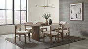 Decker 82-inch Rectangular Wood Dining Table Walnut - 193951WAL
