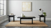Decker Square Occasional Side End Table Black - 706477