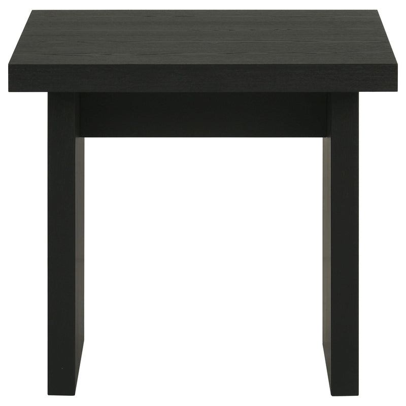 Decker Square Occasional Side End Table Black - 706477