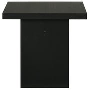 Decker Square Occasional Side End Table Black - 706477