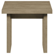 Decker Square Occasional Side End Table Natural Oak - 706467