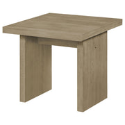 Decker Square Occasional Side End Table Natural Oak - 706467