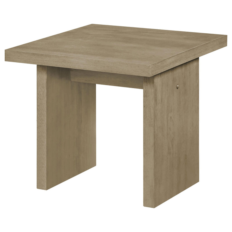 Decker Square Occasional Side End Table Natural Oak - 706467