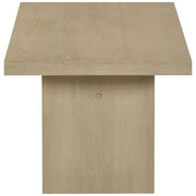 Decker Square Occasional Side End Table Natural Oak - 706467
