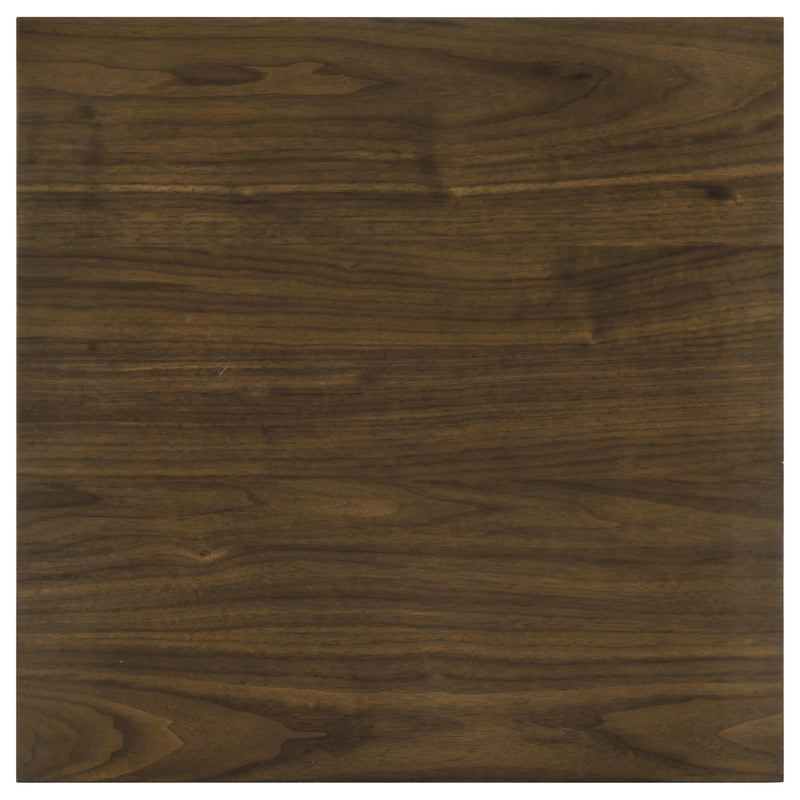 Decker Square Occasional Side End Table Walnut - 706487