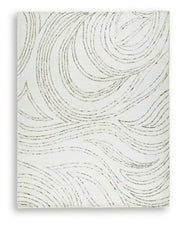 Deenbury Ivory/Green/Brown 7'8" x 10' Area Rug - R407861
