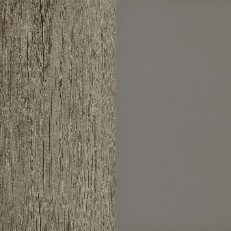 Deepika 4-Panel Room Divider Folding Screen Grey Driftwood - 961415