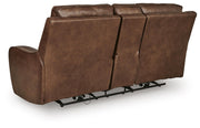 DeepWakes Canyon Power Reclining Loveseat with Console - PCU6260718