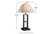 Deidra Black Table Lamp (Set of 2) - DMV FurnitureTable Lamp Pair
