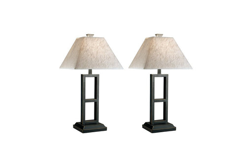 Deidra Black Table Lamp (Set of 2) - DMV FurnitureTable Lamp Pair