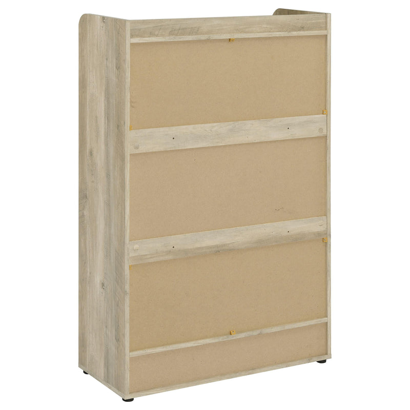 Denia 3-tier Engineered Wood Shoe Cabinet Grey - 950404
