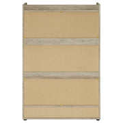 Denia 3-tier Engineered Wood Shoe Cabinet Grey - 950404