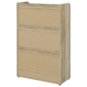 Denia 3-tier Engineered Wood Shoe Cabinet White - 950403