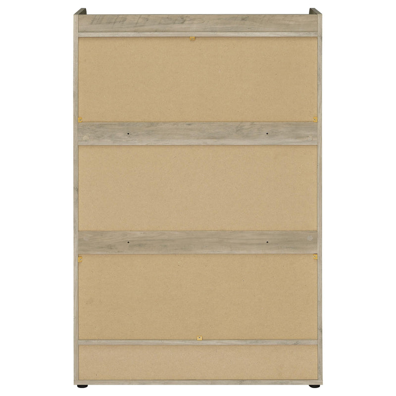 Denia 3-tier Engineered Wood Shoe Cabinet White - 950403