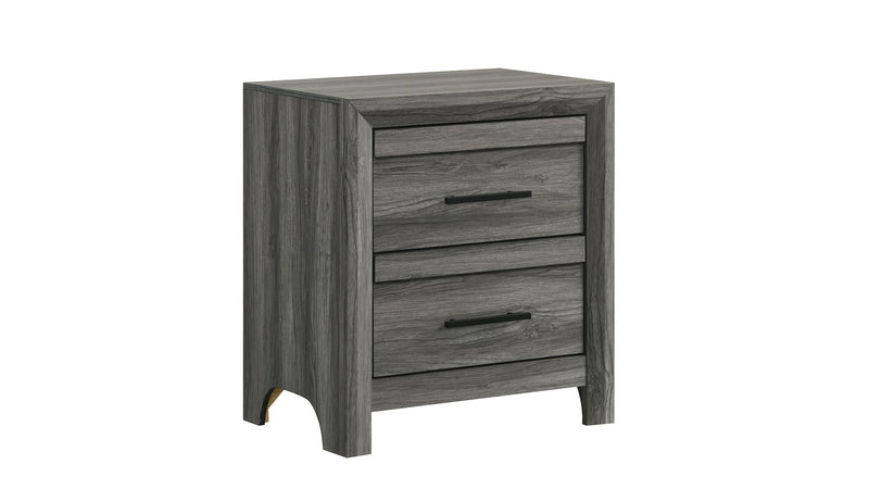 Denver Nightstand Gray - Denver Nightstand Gray