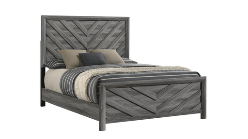 Denver Queen Bed in Gray - Denver Queen Bed in Gray