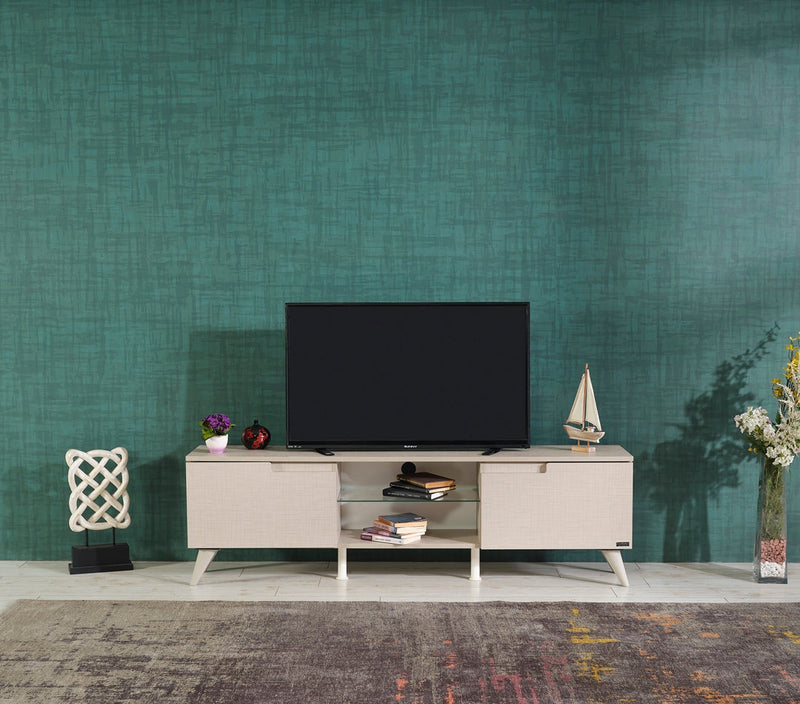Denver Tv Stand in Beige - 721-DEN-TV-BEIGE