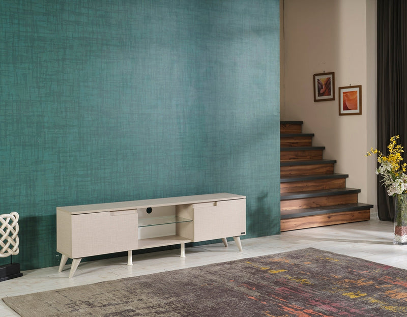 Denver Tv Stand in Beige - 721-DEN-TV-BEIGE