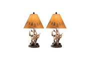Derek Brown Table Lamp (Set of 2) - DMV FurnitureTable Lamp Pair