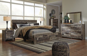 Derekson Gray Footboard Storage Platform Bedroom Set | B200 - DMV FurnitureBedroom Set