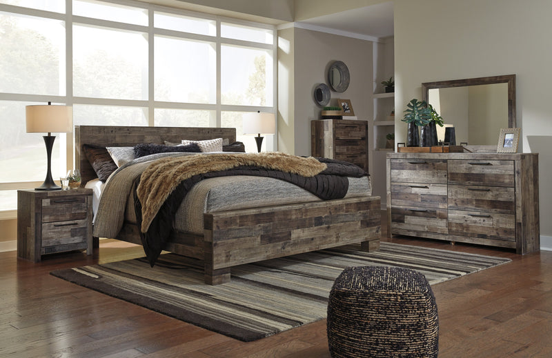 Derekson Gray Panel Bedroom Set | B200 - DMV FurnitureBedroom Set