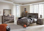 Derekson Multi Gray Footboard Storage Platform Youth Bedroom Set - DMV FurnitureYouth Bedroom Set