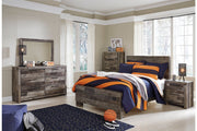 Derekson Multi Gray Full Panel Bed - DMV FurnitureFull Bed