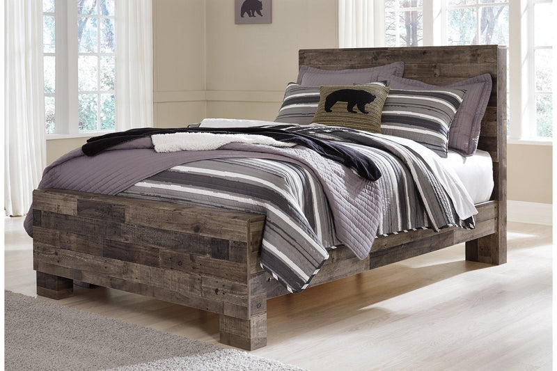Derekson Multi Gray Full Panel Bed - DMV FurnitureFull Bed