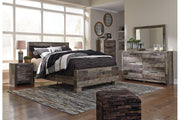 Derekson Multi Gray Queen Panel Bed - DMV FurnitureQueen Bed
