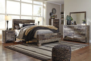 Derekson Multi Gray Queen Panel Bed - DMV FurnitureQueen Bed