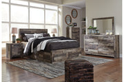 Derekson Multi Gray Queen Platform Bed with 6 Storage Drawers - DMV FurnitureQueen Bed