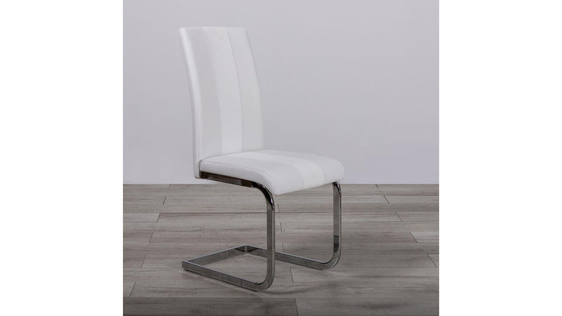 Derry Reading Marble/White Dining Set - DMV FurnitureDining Room Set
