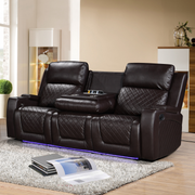 Detroit Brown Sofa & Loveseat & Chair - DETROIT-BN-SLC