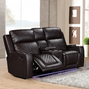 Detroit Brown Sofa & Loveseat & Chair - DETROIT-BN-SLC