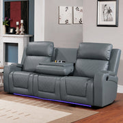 Detroit Gray Sofa & Loveseat - DETROIT-GY-SLS