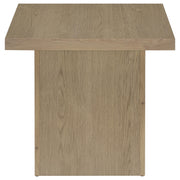Devar 2-piece Square Cocktail Coffee End Table Set Latte - 710918-S2
