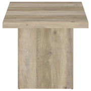 Devar 2-piece Square Coffee End Table Set Distressed Pine - 710878-S2