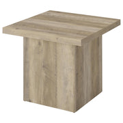 Devar 2-piece Square Coffee End Table Set Distressed Pine - 710878-S2